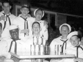 177 Cuba 1956 Bk Row  Osborne middle John Cross right