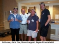 112a Ed Lowe, John Fox, Steve Largent, Bryan Grondfeldt