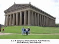 123a Parthenon in Centenial Park Clem, Ruth, Susan & John