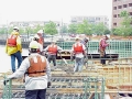 005 Working the cement