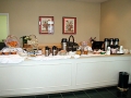 37 Breakfast set up