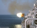 027 B. Morris 5-inch gun fire