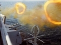 049  5in. gun firie